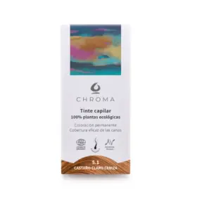 Chroma Tinte Natural 5.1 Castaño Claro Ceniza 100g